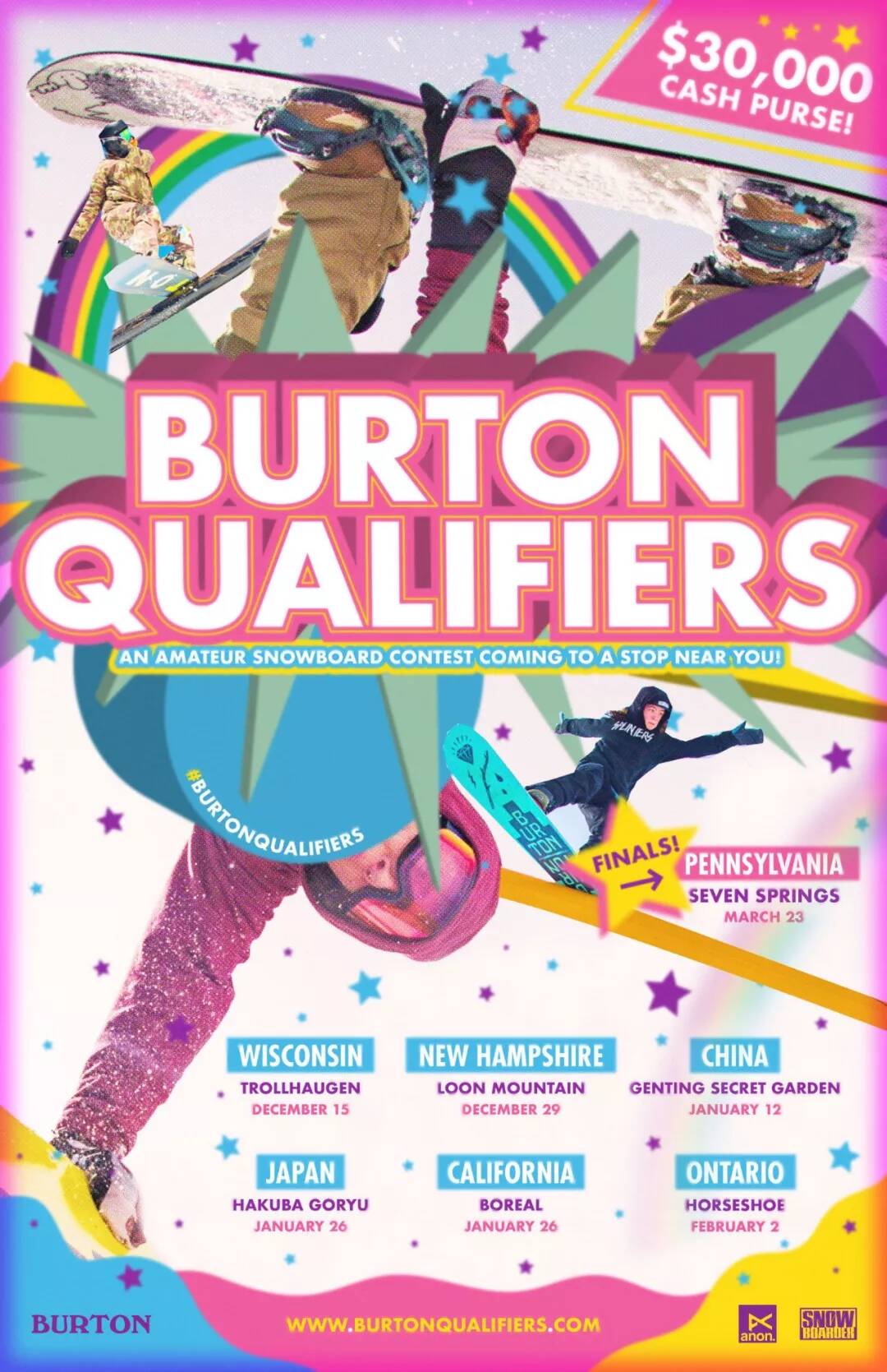 Burton Qualifiers’ Chinese Debut Ends at Genting Secret Garden